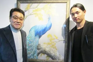 松山和真(まつやまかずさ)は五木ひろしの息子で画家！絵画の作品が凄い！年齢や経歴は？wikiプロフィールやインスタ写真あり 