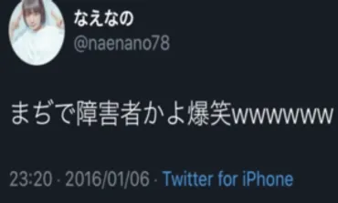 なえなのが炎上したTwitterの内容は?ツイ消しに過去の暴言がヤバい!