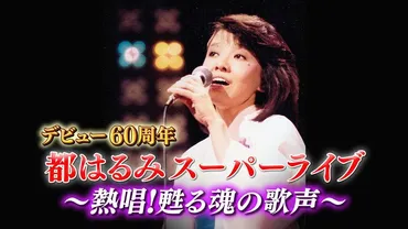 デビュー60周年 都はるみスーパーライブ～熱唱！甦る魂の歌声～ 