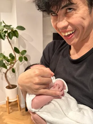 小島よしお 待望の第一子・おぱぴまるくん誕生「もし息子が体育で海パンを履いたとしたら…」芸人の父親ならではの悩みも明かす