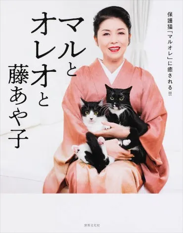 藤あや子さん、ダダ漏れの猫愛が本に 「マルオレのいない人生なんて考えられない！」 