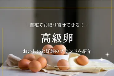高級卵のおすすめランキング!お取り寄せ可能な卵を厳選