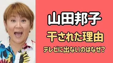 山田邦子がテレビに出ないのはなぜ？干された理由が壮絶だった！ 