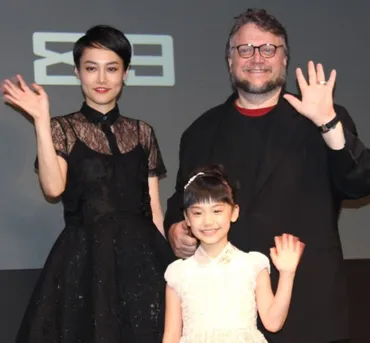 ハリウッドデビューの芦田愛菜、ギレルモ・デル・トロ監督の印象は「トトロみたい!」
