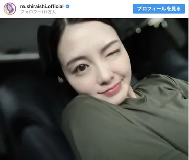 白石麻衣、゛デコッパチ゛&ウインク姿に反響 『テッパチ!』冬美のツンデレも話題