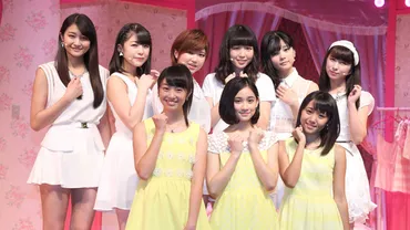 スマイレージ新メンバーは、室田瑞希、佐々木莉佳子、相川茉穂。「この9人体制でいろいろ夢を見ていきたい」