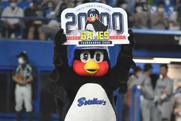 つば九郎が「史上羽目」試合出場コロナ感染&雨天中止で度゛お預け゛も達成