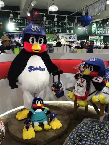 クチコミ東京ヤクルトスワローズオフィシャルグッズショップつば九郎店