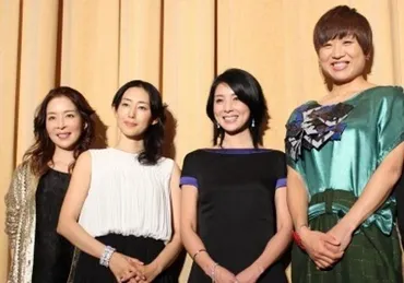 元宝塚の黒木瞳と真矢みきがロック魂で競演!「ロッカーって宝塚の男役と似ている」