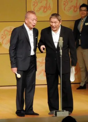 ツービート降臨!たけしは自虐ネタ披露芸能デイリースポーツ