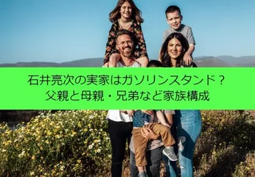 石井亮次の実家はガソリンスタンド？父親と母親・兄弟など家族構成