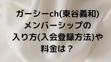 ガーシーchの有料メンバーシップサービス『ガーシールーム』とは？芸能界の裏側が明らかに!!?