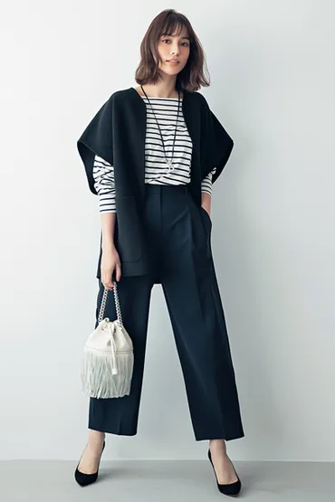 2022年秋流行の【バレルパンツ】ってなに? きれいめ派の最旬コーデ8選