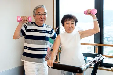 大村崑×岡村瑤子 91歳と85歳の不健康夫婦が今「元気ハツラツ」の秘訣はライザップ。「うちは孫がいないからね。その分、筋肉を育ててる」  40歳で死を覚悟、一目惚れ結婚から62年＜前編＞