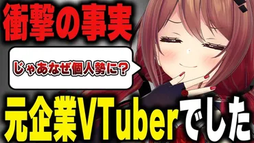 個人VTuberが゛元企業VTuber゛であると告白 公取委の報告書にも言及「もっと早くできてほしかt」（KAI