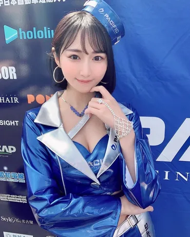 🍭 川瀬もえ［インタビュー］レースクイーン『2022PacificFairies』2年目の活動スタート「ワクワクが止まりませんでした！」 