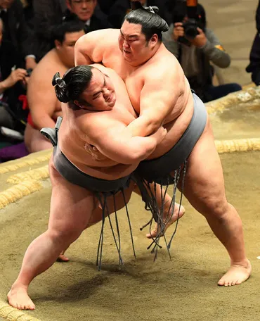 平幕の徳勝龍が初優勝 「幕尻」優勝は20年ぶり 千秋楽結びの一番も勝利 