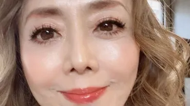 「一瞬マドンナかと」熊谷真実、メイクのビフォーアフターに驚きの声!「スッピン綺麗」「全然違う人みたい」