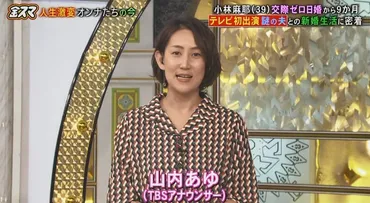 山内あゆアナの夫旦那や子供や若い頃や身長はひるおびスタ回文