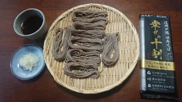 盛り蕎麦(おびなた『信州戸隠池森そば幸せの十割』)