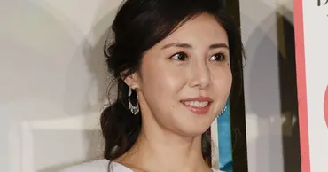 松嶋菜々子長女を英国留学へ!理想のママが抱える進学問題