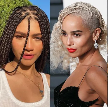 ブレイズやコーンロウが大人気!セレブに学ぶ編み込みヘアアレンジ