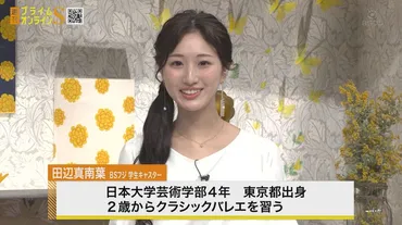 田辺真南葉アナがかわいい高校大学身長や彼氏結婚は福井テレビ