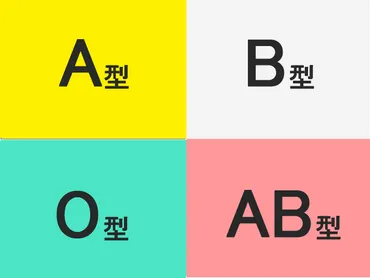ジャニーズの血液型一覧表まとめ!一番多い比率・割合は何型?