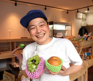 野菜芸人・土肥ポン太さん、年ぶりの青果店「面白い」店めざす:朝日新聞
