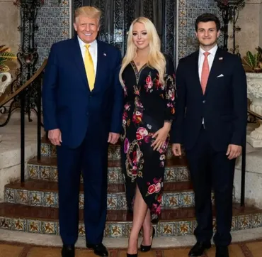ハリケーン上陸の中…トランプ氏の娘、レバノン系財閥後継者と結婚式