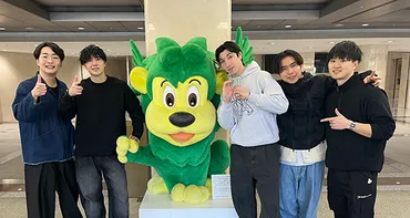 本学卒業生「ニシコリ」の動画撮影に協力