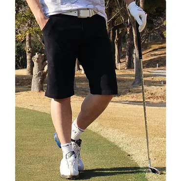 トップイズム TopIsm ゴルフパンツ メンズ ハーフパンツ ショートパンツ ゴルフウェア ストレッチ チノパン スポーツウェア 無地 短パン ショーツ 大きいサイズあり 春夏 おしゃれ (2