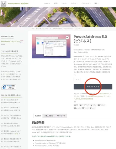 PayPal での購入方法 