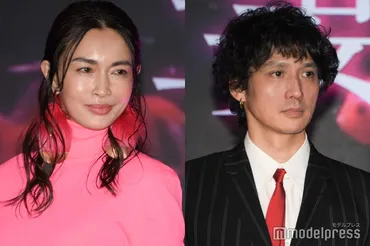 安藤政信&長谷川京子゛6時間裸゛センシティブシーン撮影に苦労「最後のほうはセリフが出なかった」<金魚妻>