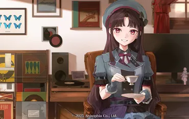 北海道」の魅力を発信するお嬢さま系VTuber「葉室 みれい」4/22デビュー