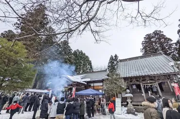 狩野英孝さんの実家「櫻田山神社」初詣の様子を紹介!