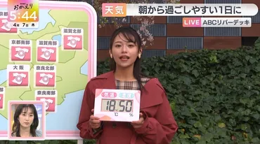 中西花(タレント)ってどんな人？Newsおかえりお天気キャスターの魅力とは？Newsおかえりお天気キャスター中西花の素顔に迫る！趣味や資格、社会貢献活動も紹介！