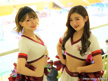 発表の場はBリーグの舞台!キラキラのポンポンに負けない笑顔で!
