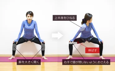 内もも「内転筋」のストレッチ13選!効果的に柔らかくする方法を紹介!