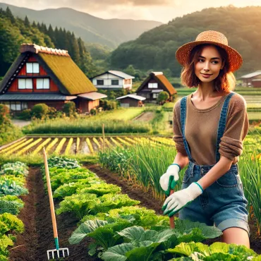 ローラ、新潟で農業に挑戦！～自然と食と未来へのメッセージとは？～ローラ、新潟県関川村での農業挑戦！ルーツと食料自給率への想い