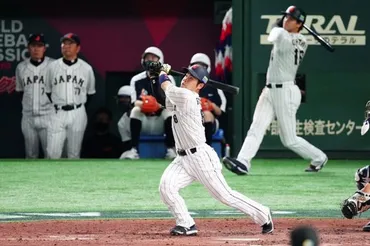 息ピッタリの大谷翔平と近藤健介に「鳥肌立った」 ゛シンクロスイング゛にファン衝撃