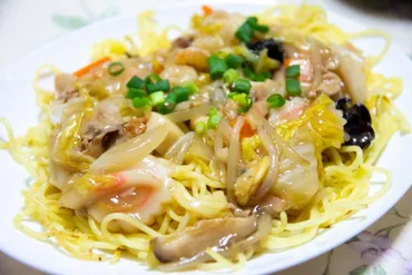 【林修のニッポンドリル】あんかけ唐揚げ焼きそばのレシピ