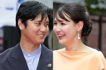 ピーチドレスの真美子さん》「妻に合わせて僕が選んだ」大谷翔平 の胸元に光る゛蜂の巣ジュエリー゛と゛夫婦リンクコーデ゛から浮かび上がる「家族への深い愛」