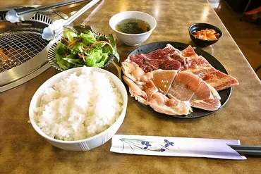 オモウマい店相模原『味の彩門（さいもん）』特盛焼肉ランチ935円！