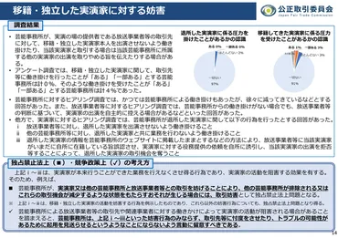 芸能界で独占禁止法違反になりうる行為とは 移籍妨害など公取委が注意喚起