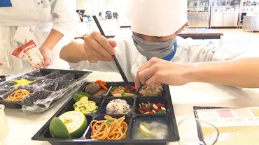 調理師目指す楊志館高校生の「お弁当コンテスト」 地元食材を技とアイデアで競う 大分 
