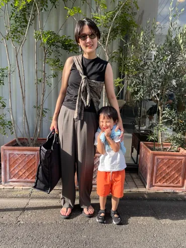 週末は「シャツアレンジ」で楽しく親子コーデ♪【おやこどもコーデ㉗／高橋美帆さん】 