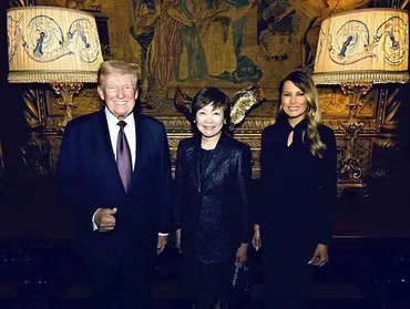 安倍昭恵さん、トランプ夫妻と面会…メラニア夫人が3人の写真を投稿「安倍元首相を思い出した」 : 読売新聞