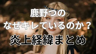鹿乃つの氏の最新炎上騒動と過去炎上歴まとめ（2025年8月時点 ...