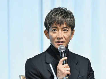 木村拓哉、中居正広の電撃引退には何も語らず 同じ元SMAP、同時刻に映画製作発表:中日スポーツ・東京中日スポーツ